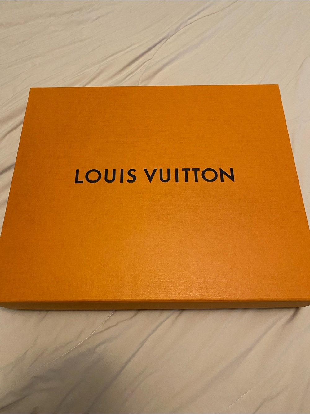 Louis Vuitton Orange and Black Branded Box